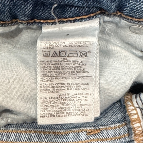 Old Navy High-Waisted OG Straight Ankle Jeans Size Small - Picture 3 of 6